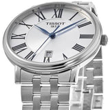  Shop Authentic Tissot Carson Premium Silver Dial Silver Steel Strap Watch For Men - T122.410.11.033.00 - Luxxuri