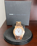 Shop Authentic Marc Jacobs Amy White Dial Rose Gold Steel Strap Watch for Women - MBM3077 - Luxxuri