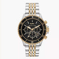  Shop Authentic Michael Kors Bayville Chronograph Black Dial Two Tone Steel Strap Watch For Women - MK8872 - Luxxuri