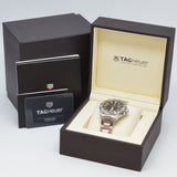 Shop Authentic Tag Heuer Aquaracer Automatic Black Dial Silver Steel Strap Watch for Men - WAY2010.BA0927 - Luxxuri