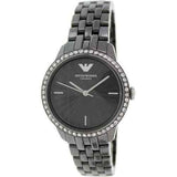  Shop Authentic Emporio Armani Ceramica Crystals Black Dial Black Ceramic Strap Watch For Women - AR1478 - Luxxuri