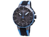  Shop Authentic Tissot T Race Cycling Chronograph Black Dial Two Tone Rubber Strap Watch For Men - T111.417.37.441.05 - Luxxuri