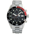  Shop Authentic Emporio Armani Chronograph Black Dial Silver Stainless Steel Watch For Men - AR5855 - Luxxuri