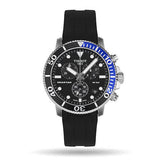  Shop Authentic Tissot Seastar 1000 Chronograph Black Dial Black Rubber Strap Watch For Men - T120.417.17.051.02 - Luxxuri
