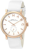  Shop Authentic Marc Jacobs Baker White Dial White Leather Strap Watch for Women - MBM1283 - Luxxuri