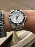  Shop Authentic Breitling Superocean 42mm White Dial Silver Steel Strap Watch for Men - A17366D81A1A1 - Luxxuri