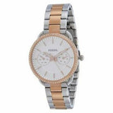  Shop Authentic Fossil Tailor White Dial Two Tone Steel Strap Watch for Women - ES4396 - Luxxuri