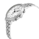  Shop Authentic Tissot Carson Premium White Dial Silver Steel Strap Watch For Men - T122.417.11.011.00 - Luxxuri