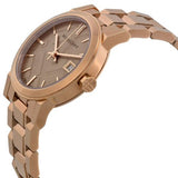  Shop Authentic Burberry The City Rose Gold Dial Rose Gold Steel Strap Watch for Women - BU9135 - Luxxuri