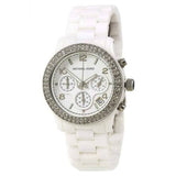 Shop Authentic Michael Kors Runway White Dial White Steel Strap Watch for Women - MK5188 - Luxxuri