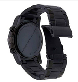  Shop Authentic Marc Jacobs Larry Chronograph Black Dial Black Steel Strap Watch for Men - MBM8606 - Luxxuri
