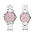  Shop Authentic Marc Jacobs Baker Pink Dial Silver Steel Strap Watch for Women - MBM3283 - Luxxuri