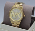  Shop Authentic Michael Kors Ritz Pave Crystals Gold Dial Gold Steel Strap Watch for Women - MK6862 - Luxxuri