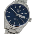  Shop Authentic Tag Heuer Carrera Automatic Blue Dial Silver Steel Strap Watch for Men - WAR201E.BA0723 - Luxxuri