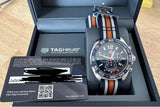  Shop Authentic Tag Heuer Formula 1 Chronograph 43mm Blue Dial NATO Strap Watch for Men - CAZ1014.FC8196 - Luxxuri