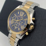  Shop Authentic Michael Kors Bradshaw Blue Dial Two Tone Steel Strap Watch for Women - MK5976 - Luxxuri