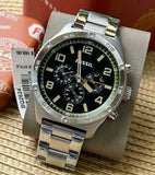  Shop Authentic Fossil Brox Multifunction Black Dial Silver Steel Strap Watch for Women - BQ2797 - Luxxuri