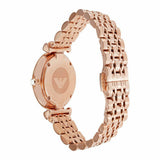  Shop Authentic Emporio Armani Mother of Pearl Dial Rose Gold Steel Strap Watch For Women - AR11110 - Luxxuri