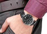  Shop Authentic Emporio Armani Renato Black Dial Leather Strap Watch For Men - AR2411 - Luxxuri