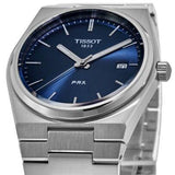 Shop Authentic Tissot T Classic PRX Blue Dial Silver Steel Strap Watch For Men - T137.410.11.041.00 - Luxxuri