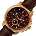  Shop Authentic Maserati Successo Brown Dial Brown Leather Strap Watch For Men - R8871621004 - Luxxuri