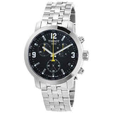  Shop Authentic Tissot PRC 200 Chronograph Black Dial Stainless Steel Watch For Men - T0554171105700 - Luxxuri