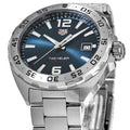 Tag Heuer Formula 1 Blue Dial Silver Steel Strap Watch for Men - WAZ1118.BA0875