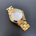  Shop Authentic Marc Jacobs Rivera White Dial Gold Steel Strap Watch for Women - MBM3137 - Luxxuri