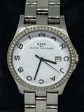  Shop Authentic Marc Jacobs Henry Diamonds White Dial Silver Steel Strap Watch for Women - MBM3044 - Luxxuri
