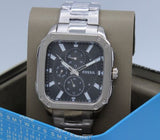  Shop Authentic Fossil Inscription Multifunction Black Dial Silver Steel Strap Watch for Men - BQ2655 - Luxxuri
