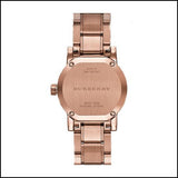  Shop Authentic Burberry Heritage Rose Gold Dial Rose Gold Steel Strap Watch for Women - BU9215 - Luxxuri