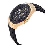  Shop Authentic Guess Black Dial Black Rubber Strap Watch For Women - W1053L7 - Luxxuri