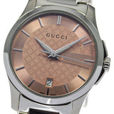  Shop Authentic Gucci G Timeless Pink Dial Silver Steel Strap Watch For Women - YA126524 - Luxxuri