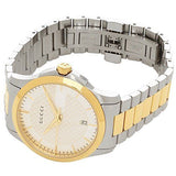  Shop Authentic Gucci G Timeless Silver Dial Two Tone Steel Strap Watch For Men - YA126474 - Luxxuri