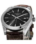  Shop Authentic Tissot Gentlemen Black Dial Brown Leather Strap Watch for Men - T127.410.16.051.01 - Luxxuri