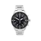  Shop Authentic Citizen Eco Drive Chronograph Black Dial Silver Steel Strap Watch For Men - CA0690-88E - Luxxuri