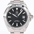  Shop Authentic Tag Heuer Aquaracer Automatic Black Dial Silver Steel Strap Watch for Men - WAY2110.BA0928 - Luxxuri