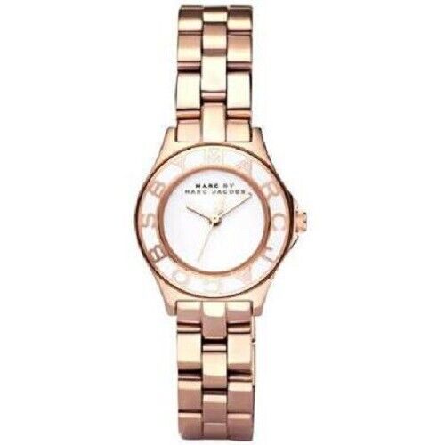  Shop Authentic Marc Jacobs Blade White Dial Rose Gold Steel Strap Watch for Women - MBM3076 - Luxxuri
