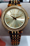  Shop Authentic Michael Kors Darci Gold Dial Brown Two Tone Steel Strap Watch for Women - MK4326 - Luxxuri