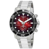  Shop Authentic Tissot Seastar 1000 Chronograph Red Dial Silver Steel Strap Watch For Men - T120.417.11.421.00 - Luxxuri