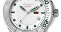  Shop Authentic Gucci G Timeless Silver Dial Silver Steel Strap Watch For Men - YA126232 - Luxxuri