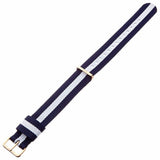  Shop Authentic Daniel Wellington Classic Glasgow White Dial Two Tone NATO Strap Watch For Men - DW00100018 - Luxxuri