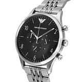  Shop Authentic Emporio Armani Beta Chronograph Black Dial Steel Strap Watch For Men - AR1863 - Luxxuri