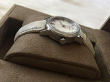  Shop Authentic Burberry The City White Diamonds Dial White Leather Strap Watch for Women - BU9221 - Luxxuri