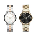  Shop Authentic Marc Jacobs Baker White Dial Two Tone Steel Strap Watch for Women - MBM3312 - Luxxuri