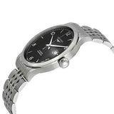  Shop Authentic Longines Record Black Dial Automatic Stainless Steel 40mm Watch for Men - L2.821.4.56.6 - Luxxuri