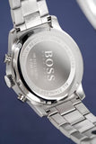  Shop Authentic Hugo Boss Professional Chronograph Blue Dial Silver Steel Strap Watch for Men - 1513527 - Luxxuri