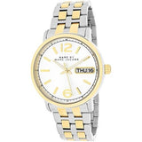  Shop Authentic Marc Jacobs Fergus Silver Dial Two Tone Steel Strap Watch for Women - MBM3426 - Luxxuri