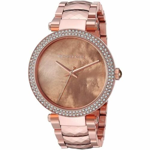  Shop Authentic Michael Kors Parker Rose Gold Dial with Diamonds Rose Gold Steel Strap Watch for Women - MK6426 - Luxxuri