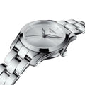  Shop Authentic Tissot T Wave Diamonds White Dial Silver Steel Strap Watch For Women - T112.210.11.036.00 - Luxxuri